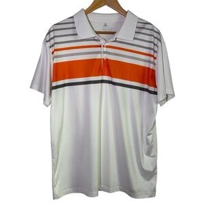 SCODI Men's Golf Polo Shirt Large Stripes Short Sleeve Quick Dry Lightweight